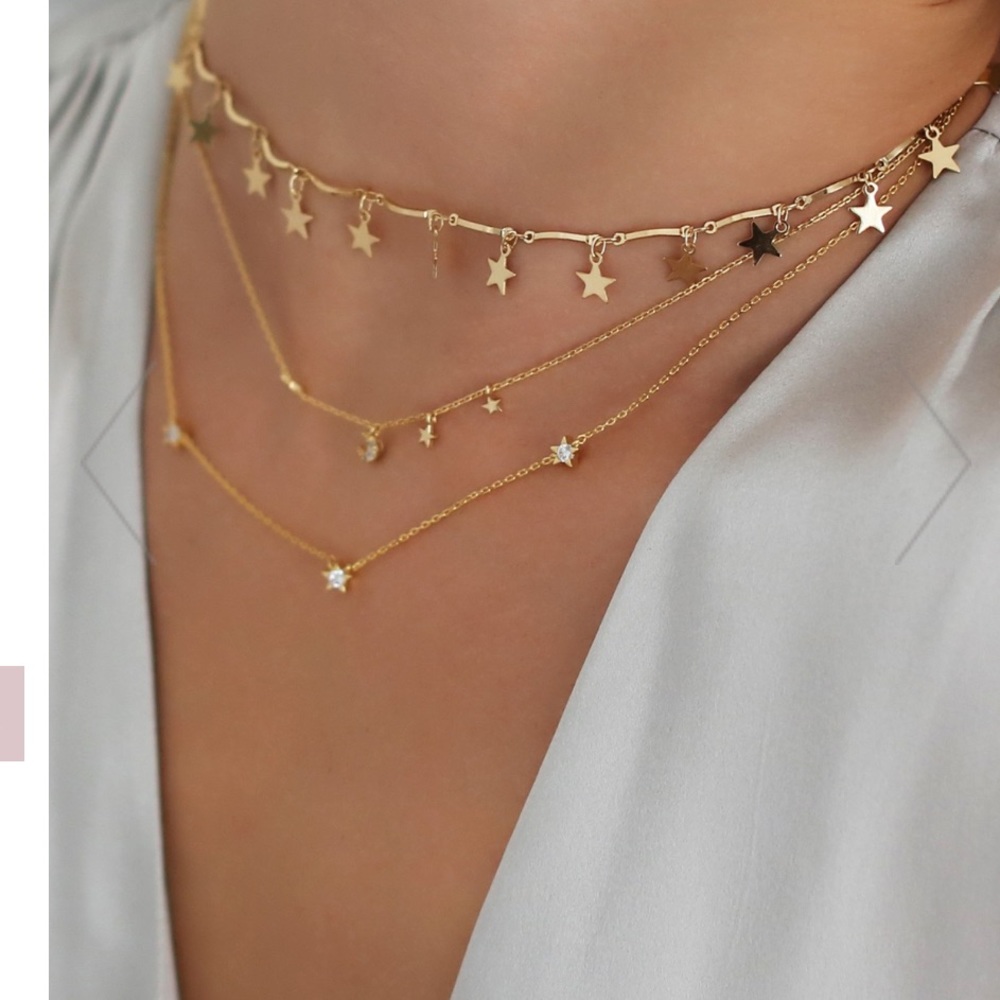 Lazlo Gold Necklace